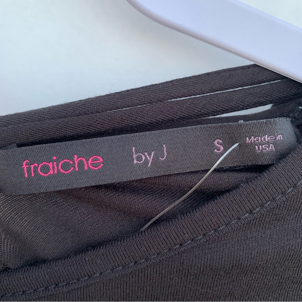 Fraiche by J Open Back Criss Cross Maxi Dress Long Sleeve Size Small | Black - Picture 13 of 13